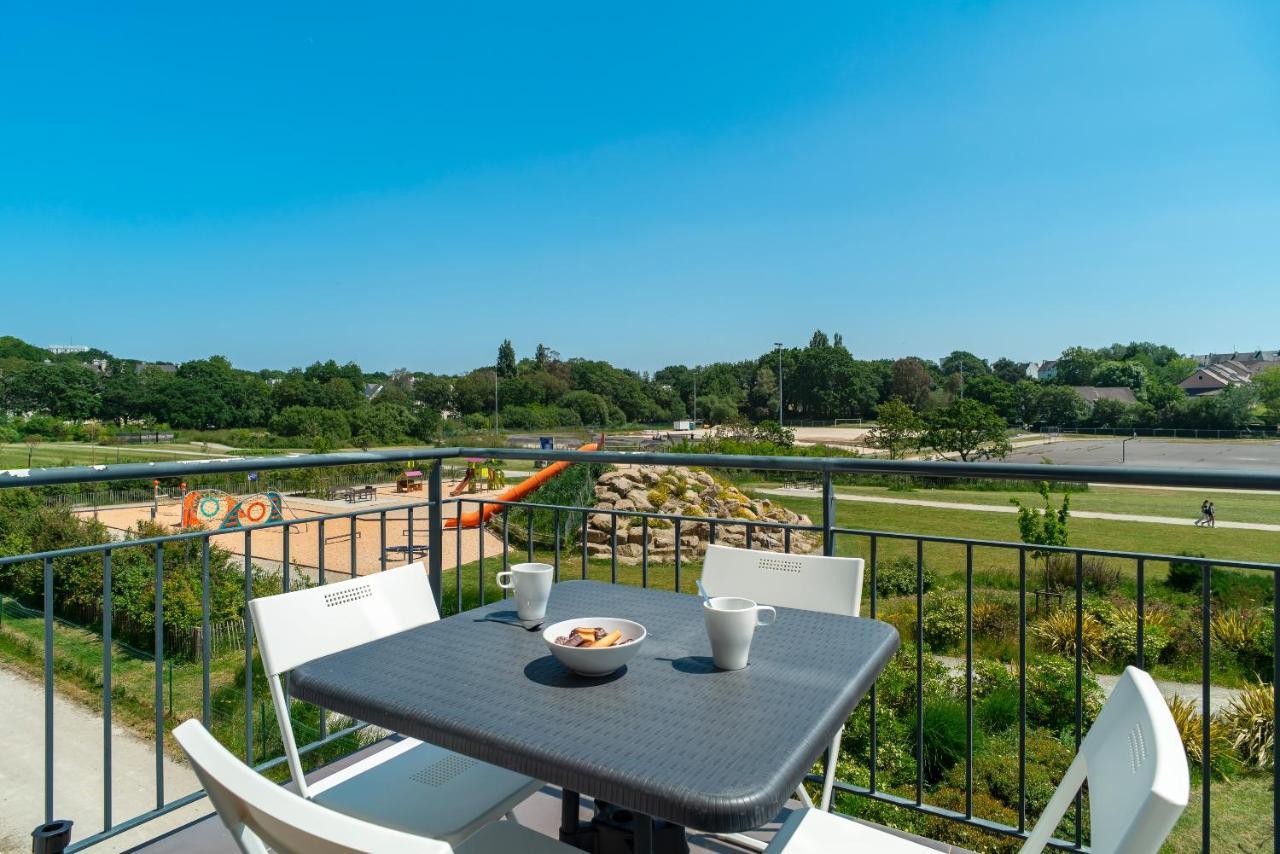 קונקרנו Les Thermes 521 - Appt Proche Plage Avec Piscine Partagee מראה חיצוני תמונה